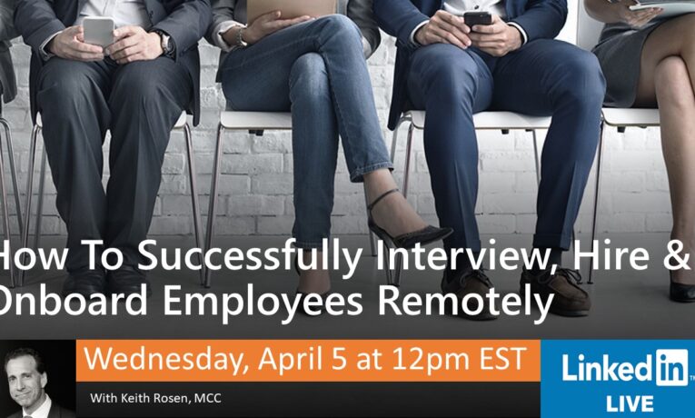 REGISTER FOR NEXT WEEK’S EVENT!  How To Successfully Interview, Hire And Onboard Employees Remotely
