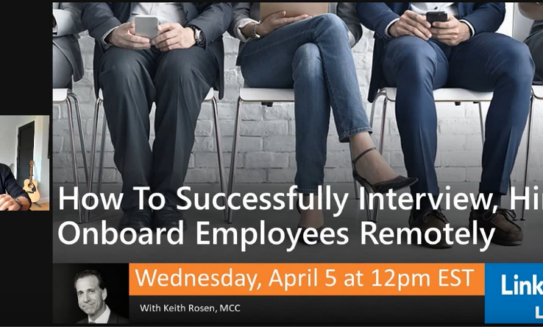 How To Successfully Interview, Hire And Onboard Employees Remotely – Watch Now & Get the Presentation!