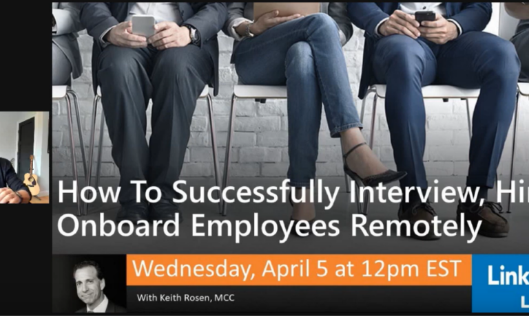 How To Successfully Interview, Hire And Onboard Employees Remotely – Watch Now & Get the Presentation!