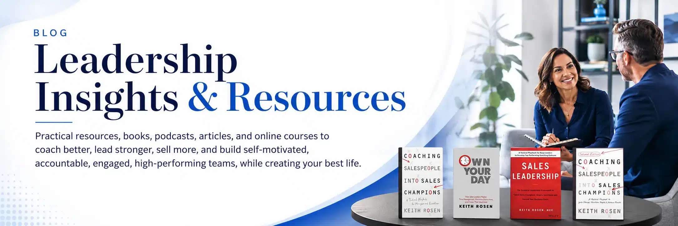 Sales coaching and training for managers and for coaching salespeople into sales champions. This is Keith's sales coaching and leadership blog.