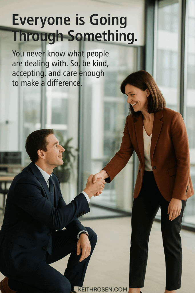 Everyone is going through something by keith rosen