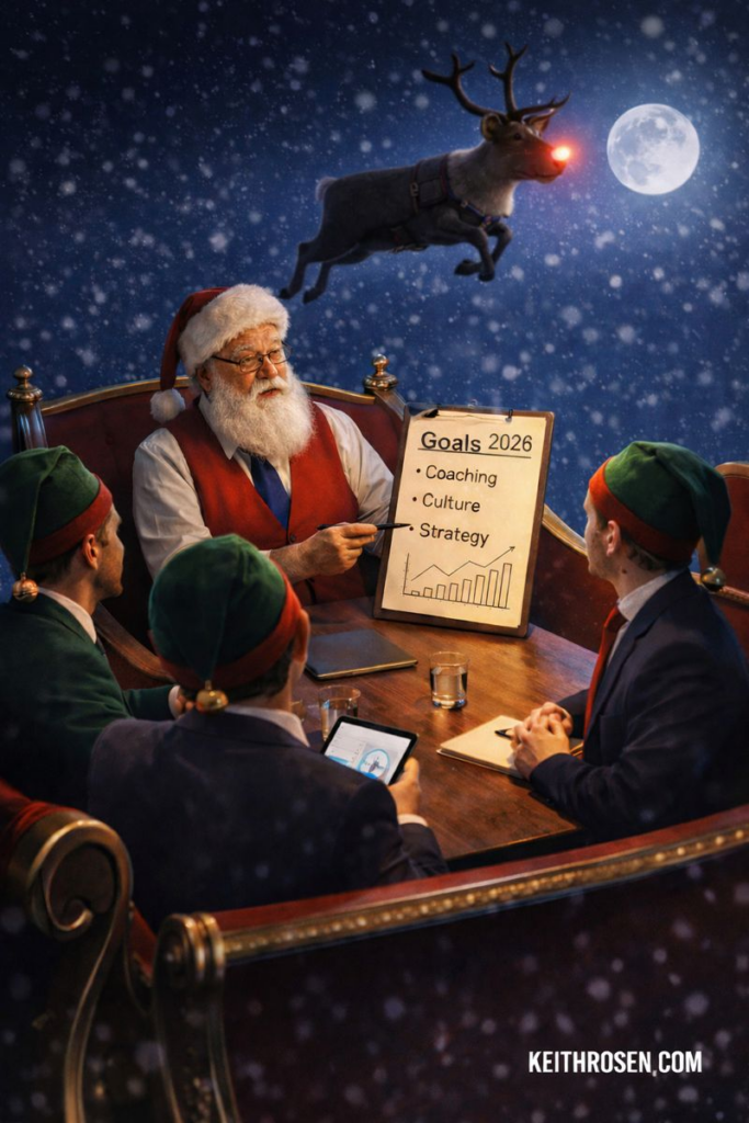 Coach Santa by Keith Rosen Holidays