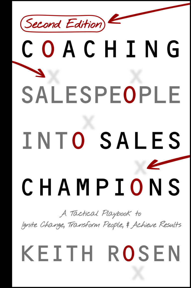 Sales management training and coaching