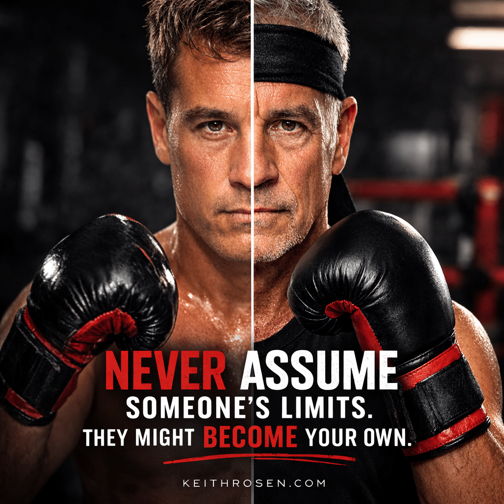 Never assume somones limits by keith rosen