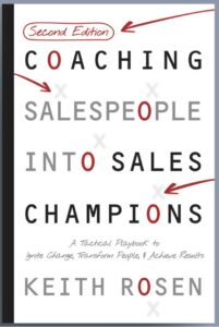 Weekly sales coaching email with leadership strategies and tools