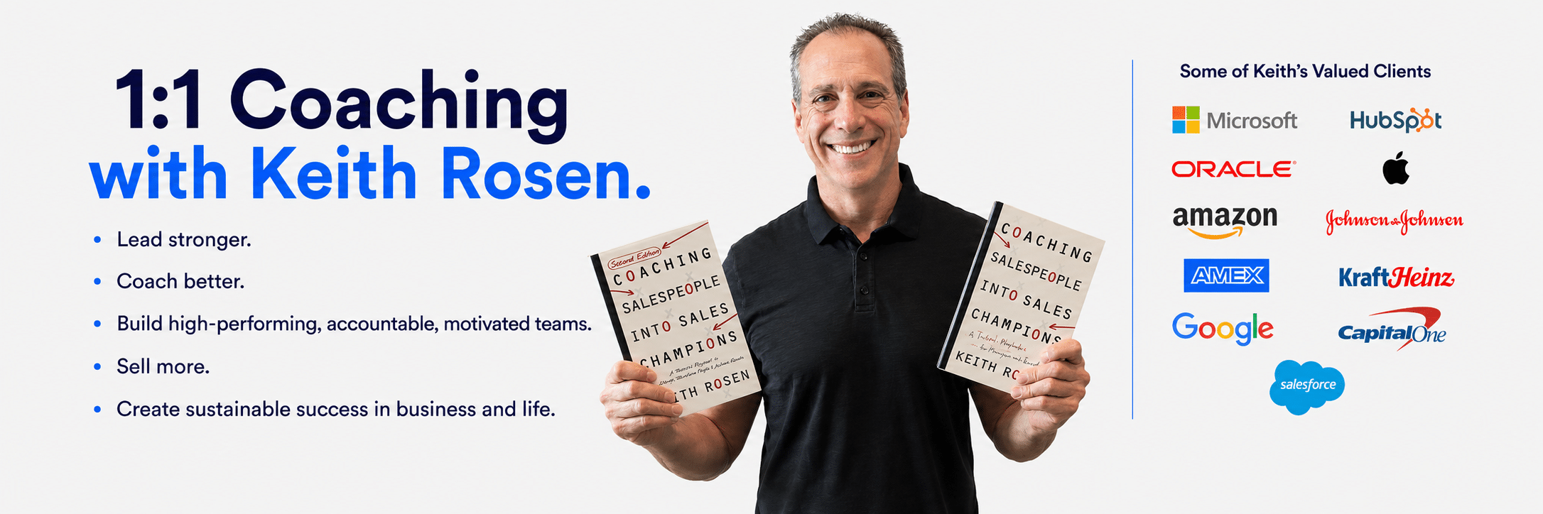 Executive sales coaching and training
