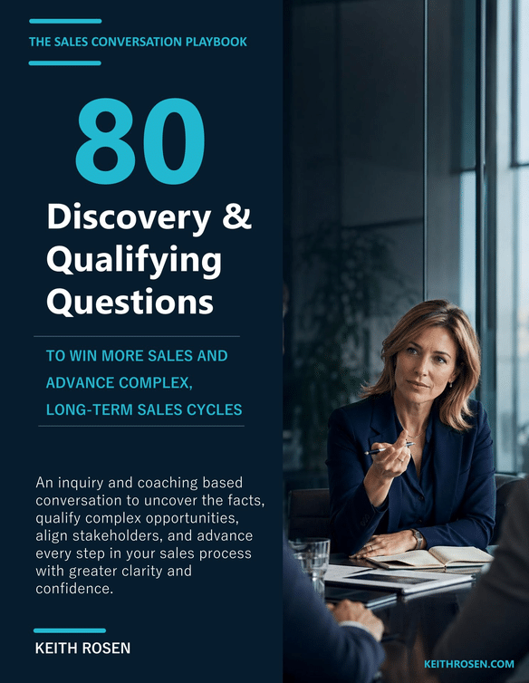 80 sales discovery and qualifying questions for stronger pipeline qualification and closing more sales.